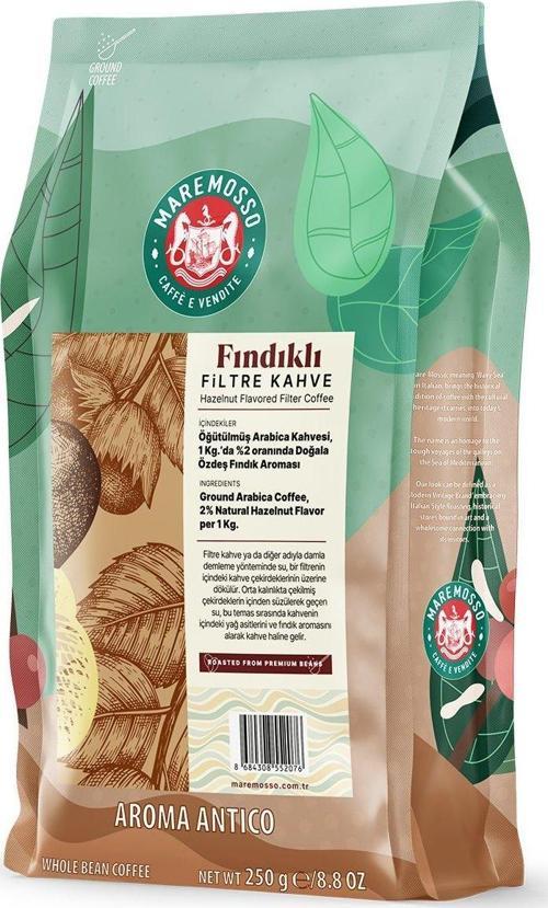 Fındık Aromalı Filtre Kahve 250 Gr.