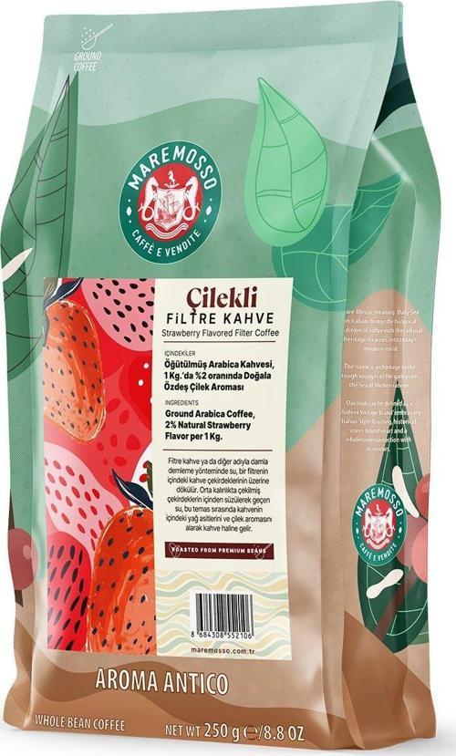 Çilek Aromalı Filtre Kahve 250 Gr.