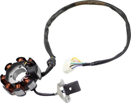 CG 125-150 Statör 8 Sargı 7+1 Komple