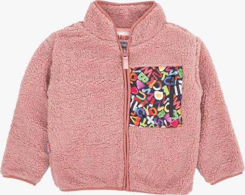 Kız Çocuk Fullzip Polar Fermuarlı Sweatshirt 4-10 Yaş Somon