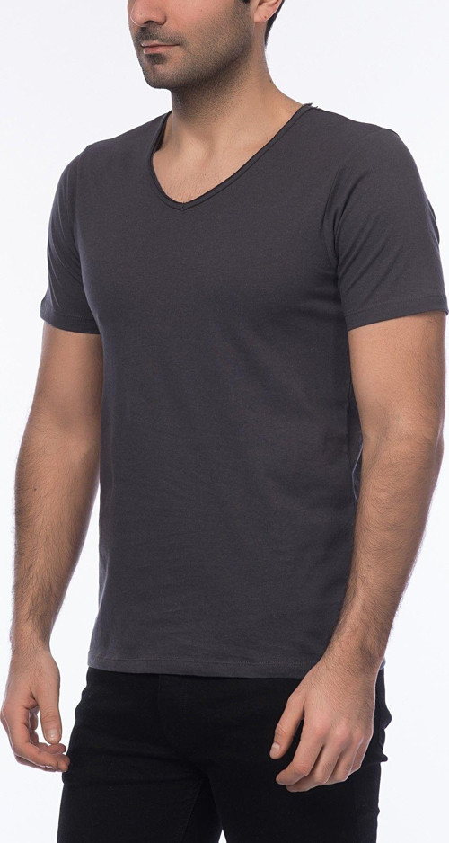 Jorwolf Tee Ss V-Neck Erkek Tişört