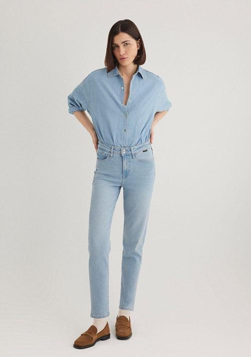 Cindy Gold Shape Açık Jean Pantolon 100277-84410