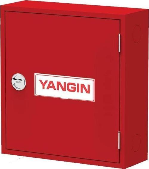 1" TEK KAPAKLI SAÇ KAPAK 20 MT HORTUMLU 0.90 mm YANGIN DOLABI TSE' li SIVA ÜSTÜ ALPEREN