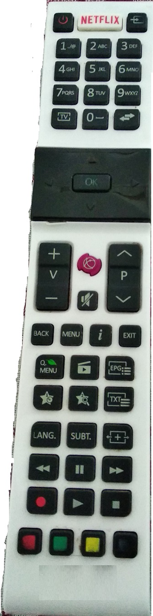 SEG-REGAL-FİNLUX-Hİ-LEVEL-TECWOOD 4K Smart LED Tv Kumandası Beyaz