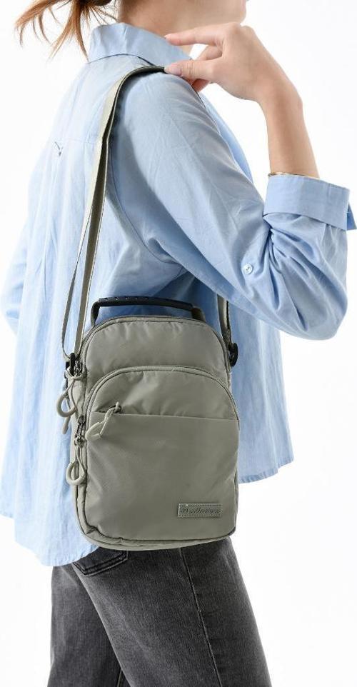 571 Collection Paraşüt Kumaş Unisex Postacı Çanta Elde Tutma Çapraz Askılı Omuz Çantası 25*15 Cm