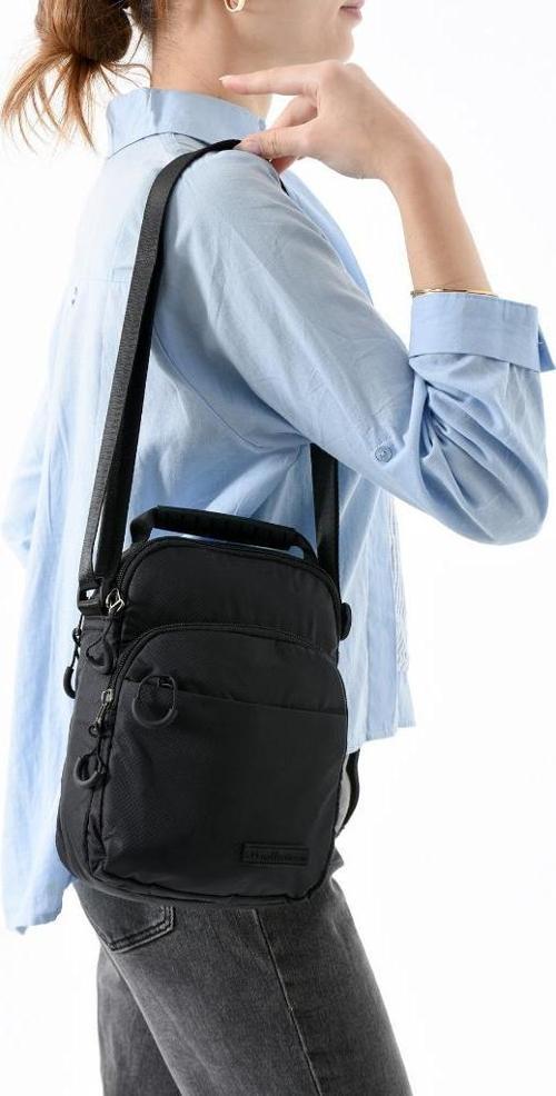 571 Collection Paraşüt Kumaş Unisex Postacı Çanta Elde Tutma Çapraz Askılı Omuz Çantası 25*15 Cm