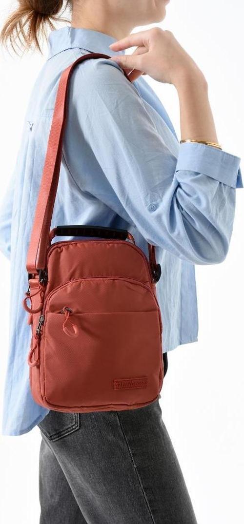 571 Collection Paraşüt Kumaş Unisex Postacı Çanta Elde Tutma Çapraz Askılı Omuz Çantası 25*15 Cm