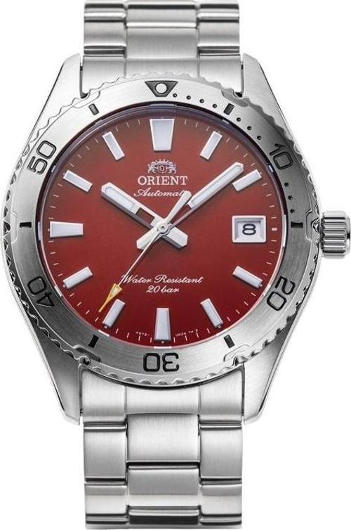 Mako RA-AC0Q09R30B Otomatik Çelik Gri Kırmızı Kadran Safir Cam 20 ATM 40 mm Erkek Kol Saati