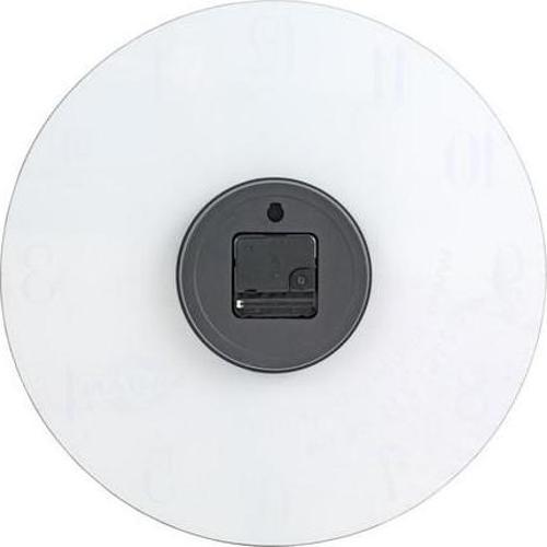 Modern Dekoratif Sessiz Akar Duvar Saati - Temperli Cam 37 cm HS002