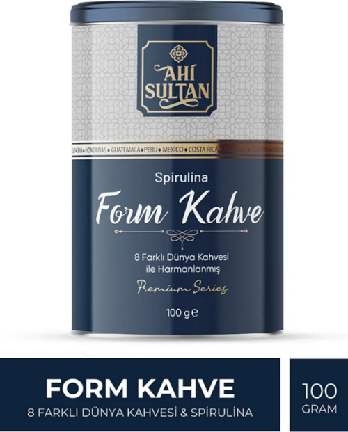 Form Kahvesi 8 Farklı Kahve ve Spirulina İçerikli 100 gr