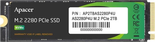 512GB 3500/3000 MB/s M.2 PCIe Gen3 SSD Disk (AS2280P4U)