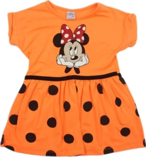 Mickey Mouse Elbise Kız Çocuk