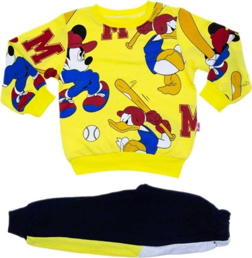 Mickey & Duck Baskılı Eşofman Takımı Çocuk