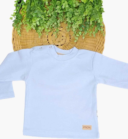 Unisex Bebek Badi Omuzdan Çıtçıtlı Pamuklu Düz Renk Aylık Body