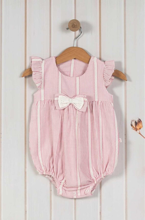 %100 Pamuk Kız Bebek/Yenidoğan Fiyonklu Alttan Çıtçıtlı Badi/Body