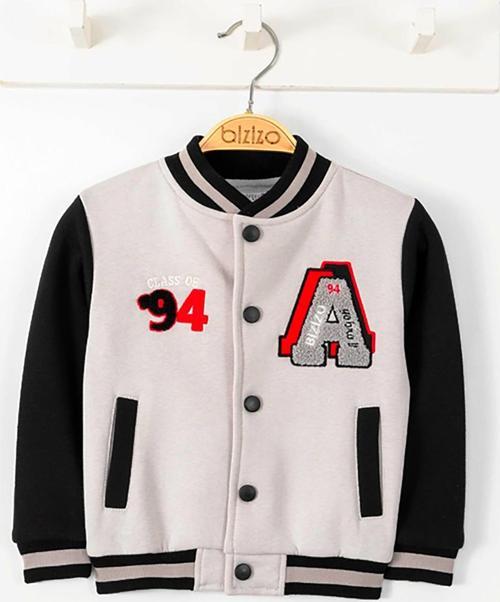 Erkek Bebek Hırka 9-24 Ay Gri