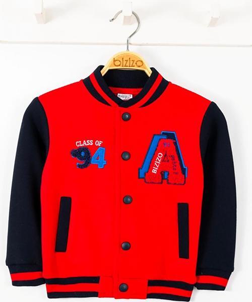 Erkek Bebek Hırka 9-24 Ay Kırmızı