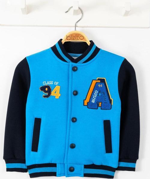 Erkek Bebek Hırka 9-24 Ay Mavi