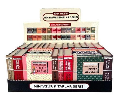 Minyatür Kitaplar Serisi Seti - 28 Kitap Takım