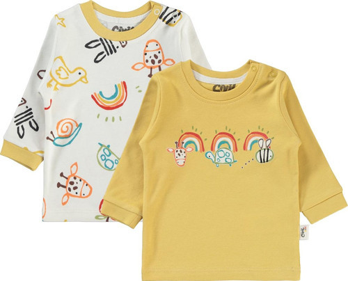 Bebek 2'li Sweatshirt 3-12 Ay Hardal