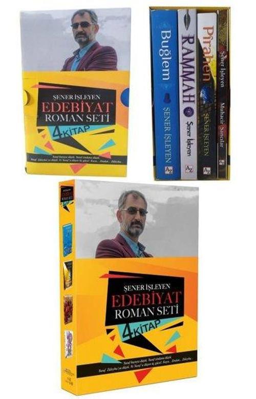 Şener İşleyen Edebiyat Roman Seti - 4 Kitap Takım