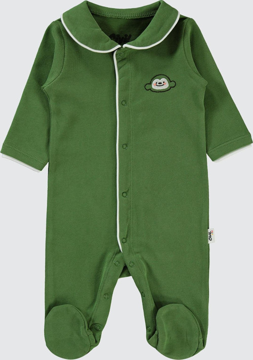 Bebek Patikli Tulum 1-6 Ay Yeşil