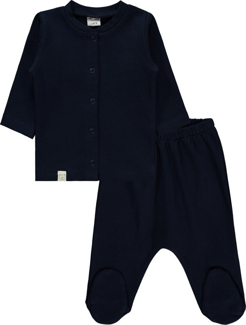 Bebek Pijama Takımı 1-6 Ay Siyah