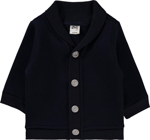 Erkek Bebek Hırka 6-18 Ay Lacivert