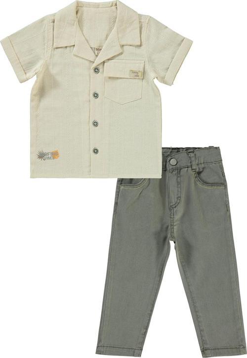 Erkek Bebek Takım 12-36 Ay Yeşil