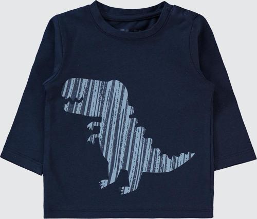 Erkek Bebek Sweatshirt 6-18 Ay Lacivert
