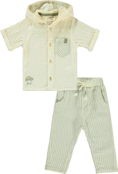 Erkek Bebek Takım 6-18 Ay Mint