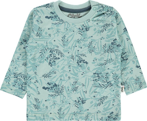Erkek Bebek Sweatshirt 6-18 Ay Mavi