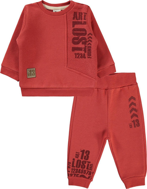 Erkek Bebek Takım 6-18 Ay Coral