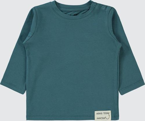 Erkek Bebek Sweatshirt 6-18 Ay Petrol