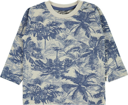 Erkek Bebek Sweatshirt 6-18 Ay İndigo