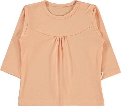 Kız Bebek Penye Sweatshirt 6-18 Ay Somon