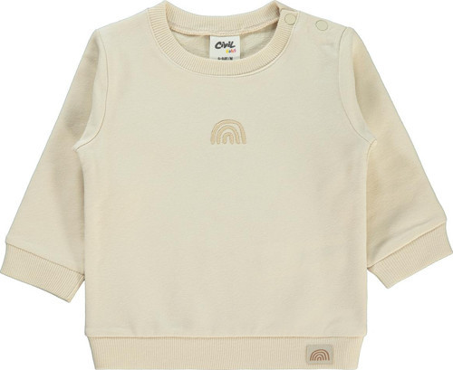 Kız Bebek Sweatshirt 6-18 Ay Fil Dişi