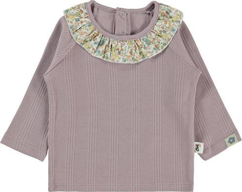 Kız Bebek Sweatshirt 6-18 Ay Soft Lila