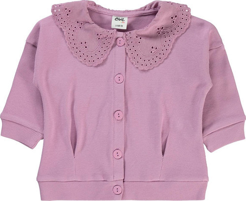 Kız Bebek Hırka 6-18 Ay Pembe