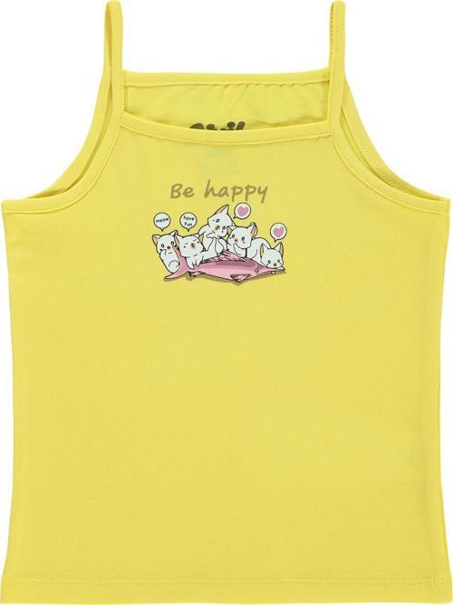 Kız Bebek Atlet 9-18 Ay Sarı