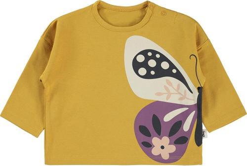 Kız Bebek Sweatshirt 6-18 Ay Hardal