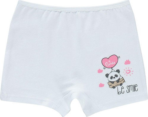 Kız Bebek Boxer 9-18 Ay Beyaz