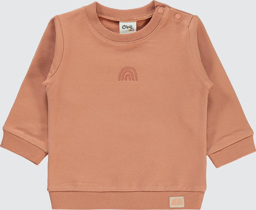 Kız Bebek Sweatshirt 6-18 Ay İtalyan Kili