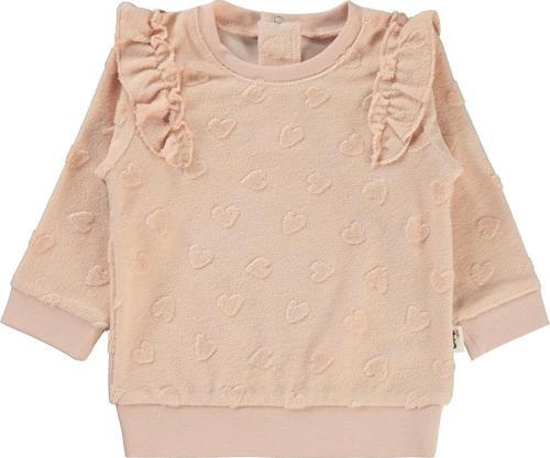 Kız Bebek Sweatshirt 6-18 Ay Pembe