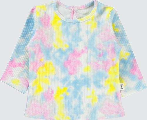 Kız Bebek Sweatshirt 6-18 Ay Beyaz