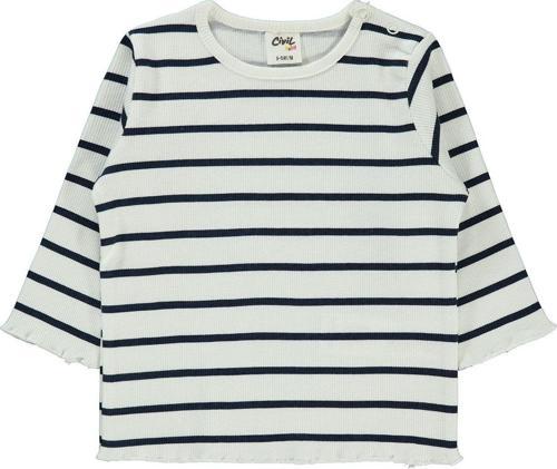 Kız Bebek Sweatshirt 6-18 Ay Lacivert