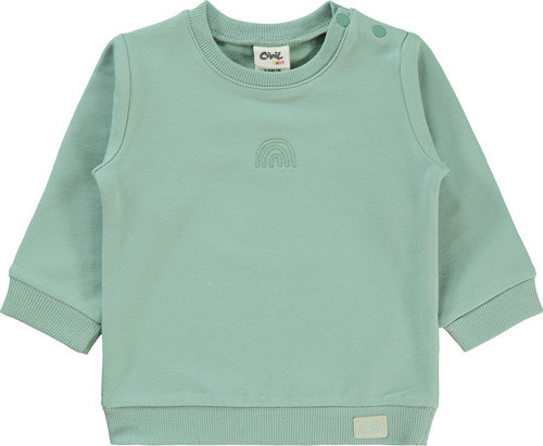 Kız Bebek Sweatshirt 6-18 Ay Çağla Yeşili