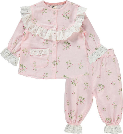 Kız Bebek Takım 6-18 Ay Pembe