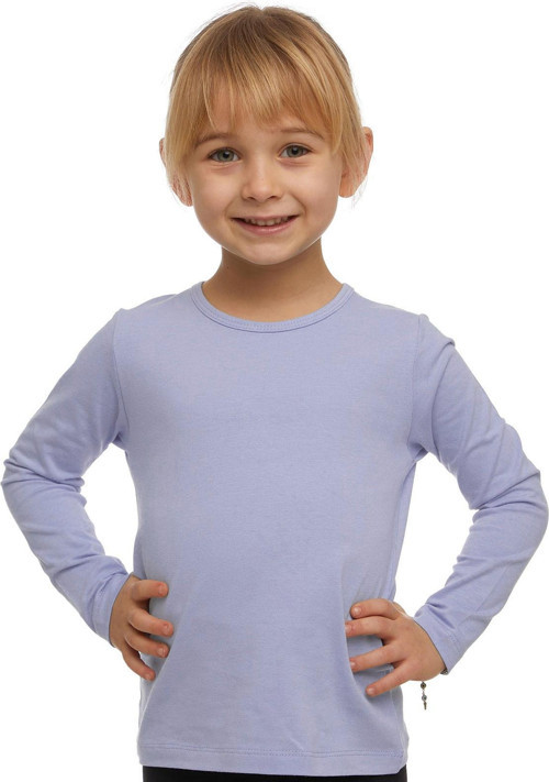 Kız Çocuk Sweatshirt 1-4 Yaş Açık Mavi