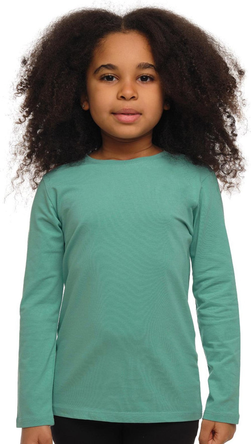 Kız Çocuk Sweatshirt 1-4 Yaş Açık Petrol